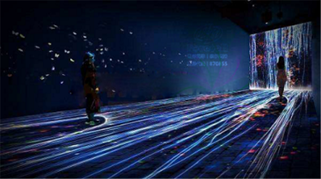 地面互動投影在展館、KTV等娛樂生活場所的應(yīng)用